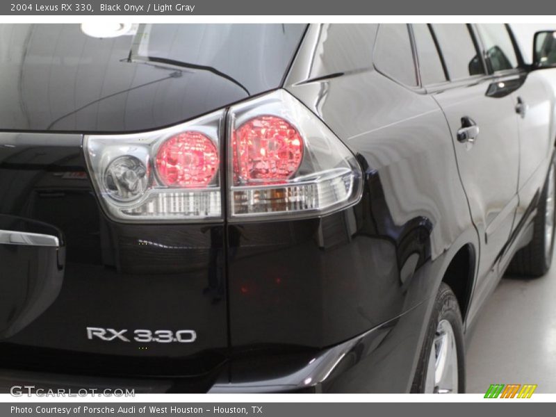 Black Onyx / Light Gray 2004 Lexus RX 330