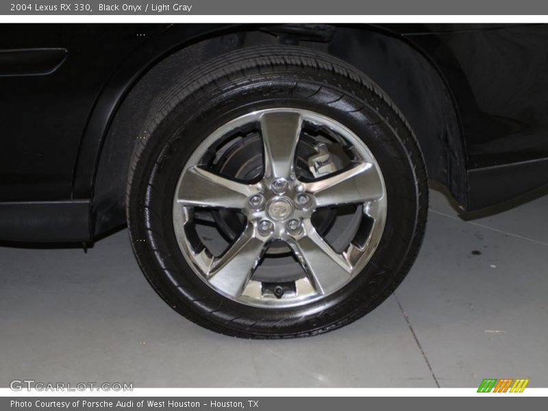 Black Onyx / Light Gray 2004 Lexus RX 330