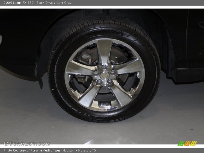 Black Onyx / Light Gray 2004 Lexus RX 330