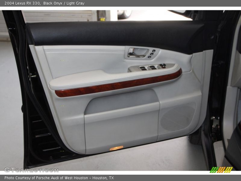 Black Onyx / Light Gray 2004 Lexus RX 330