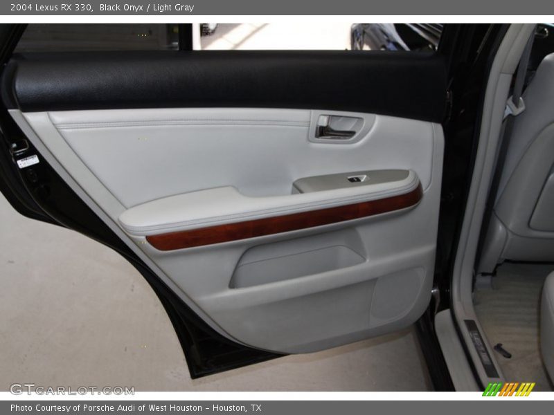 Black Onyx / Light Gray 2004 Lexus RX 330