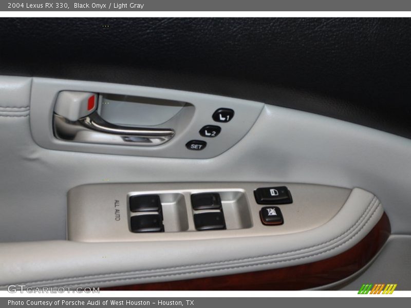 Black Onyx / Light Gray 2004 Lexus RX 330
