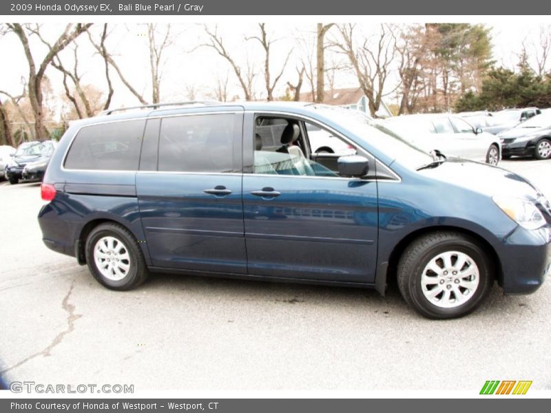 Bali Blue Pearl / Gray 2009 Honda Odyssey EX