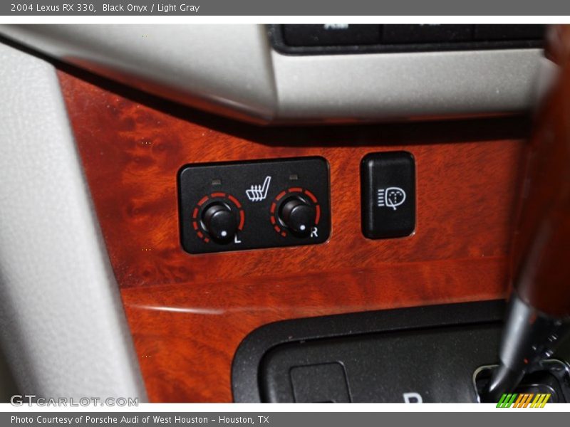 Black Onyx / Light Gray 2004 Lexus RX 330