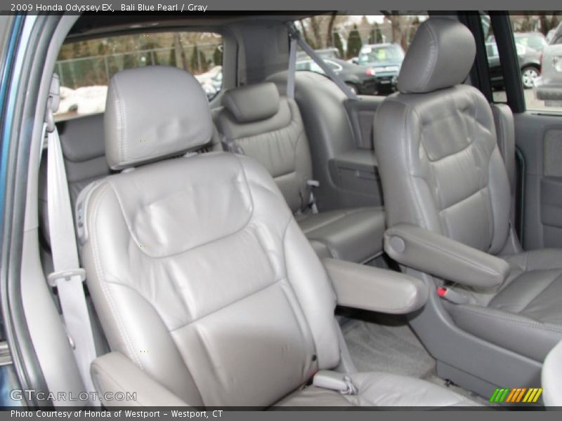 Bali Blue Pearl / Gray 2009 Honda Odyssey EX