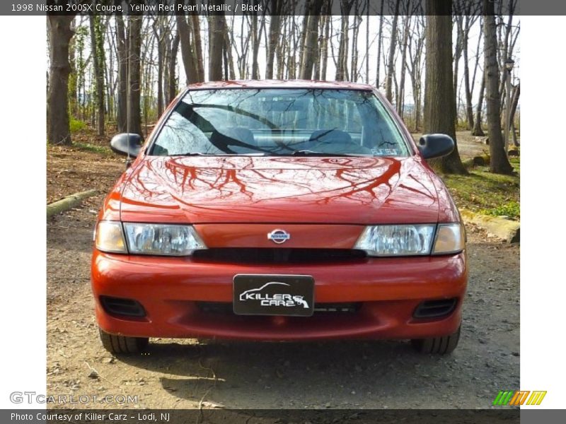 Yellow Red Pearl Metallic / Black 1998 Nissan 200SX Coupe