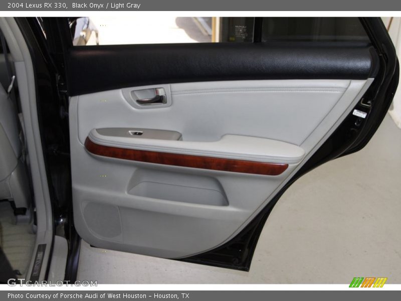 Black Onyx / Light Gray 2004 Lexus RX 330