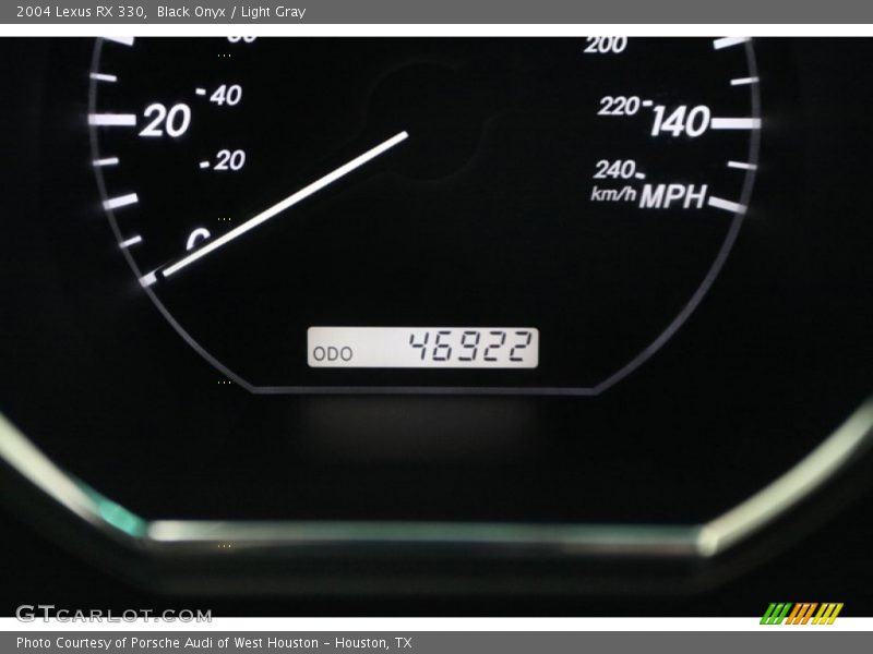 Black Onyx / Light Gray 2004 Lexus RX 330