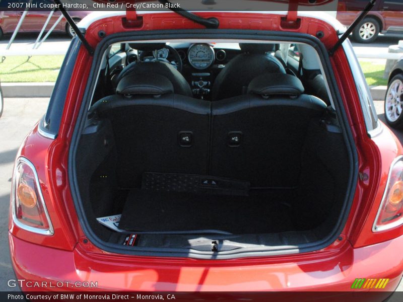 Chili Red / Grey/Carbon Black 2007 Mini Cooper Hardtop