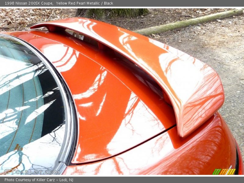 Yellow Red Pearl Metallic / Black 1998 Nissan 200SX Coupe