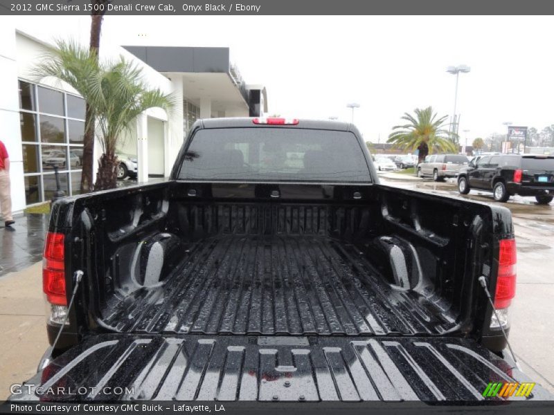 Onyx Black / Ebony 2012 GMC Sierra 1500 Denali Crew Cab