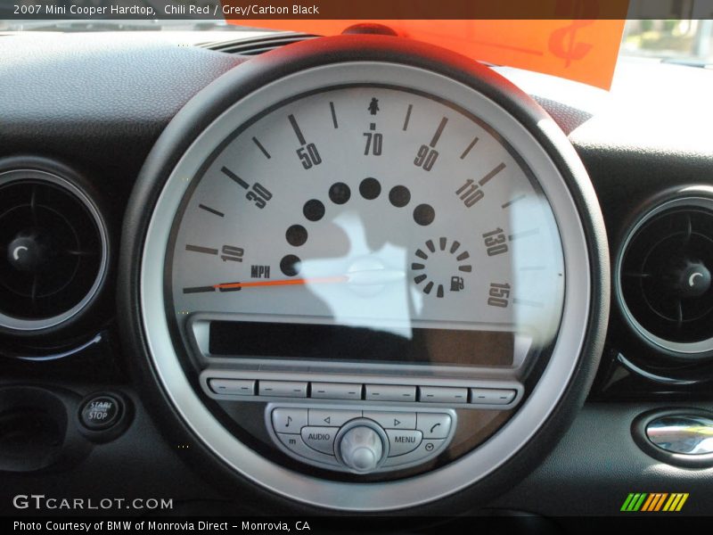 Chili Red / Grey/Carbon Black 2007 Mini Cooper Hardtop