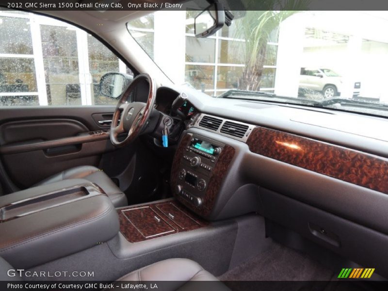 Onyx Black / Ebony 2012 GMC Sierra 1500 Denali Crew Cab