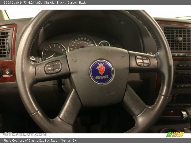 Obsidian Black / Carbon Black 2009 Saab 9-7X 4.2i AWD