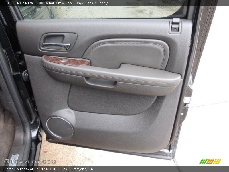 Onyx Black / Ebony 2012 GMC Sierra 1500 Denali Crew Cab
