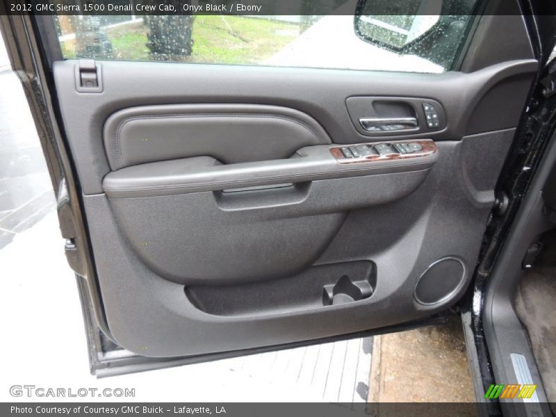 Door Panel of 2012 Sierra 1500 Denali Crew Cab