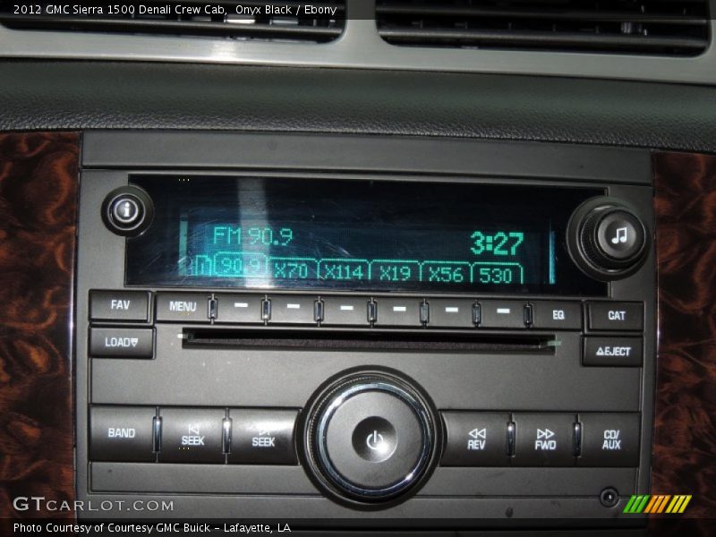 Controls of 2012 Sierra 1500 Denali Crew Cab