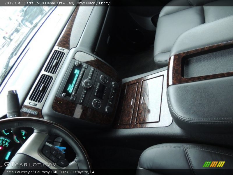 Onyx Black / Ebony 2012 GMC Sierra 1500 Denali Crew Cab