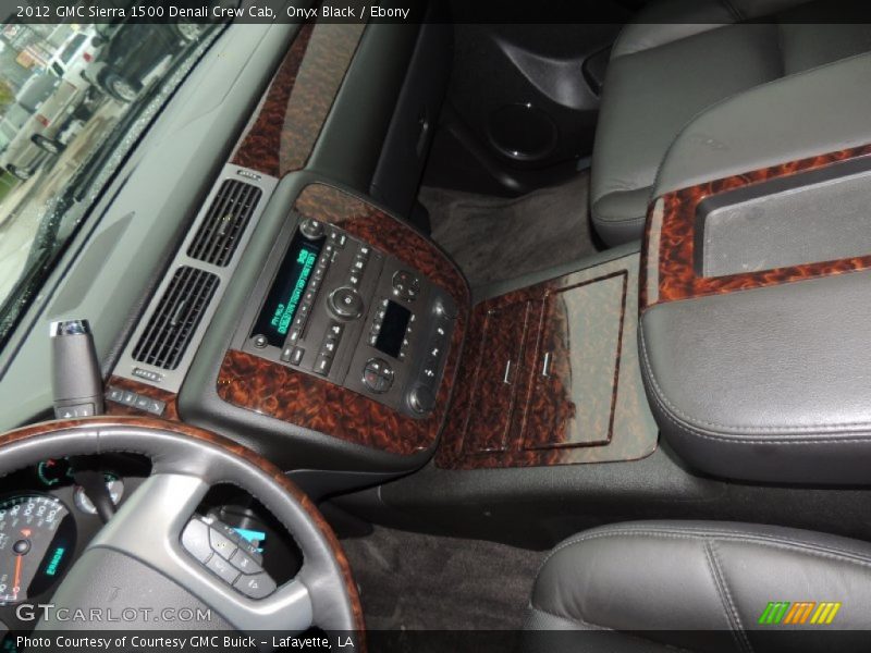 Onyx Black / Ebony 2012 GMC Sierra 1500 Denali Crew Cab