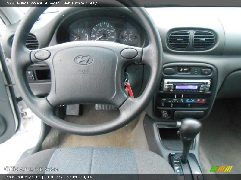 Dashboard of 1999 Accent GL Sedan