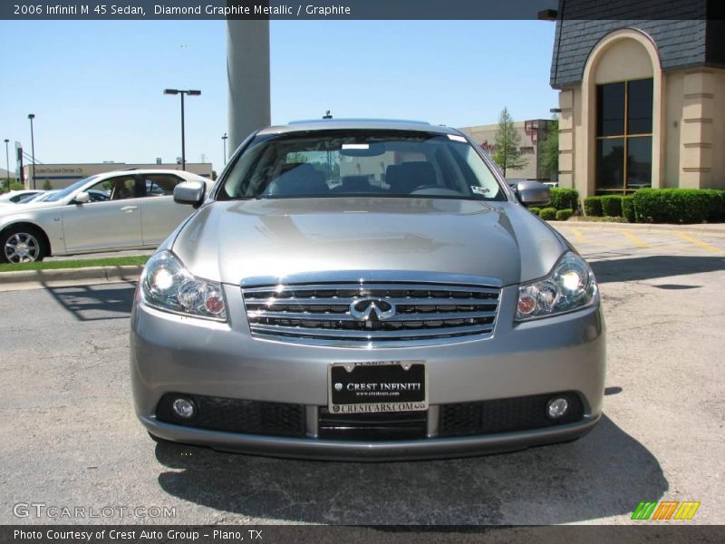 Diamond Graphite Metallic / Graphite 2006 Infiniti M 45 Sedan