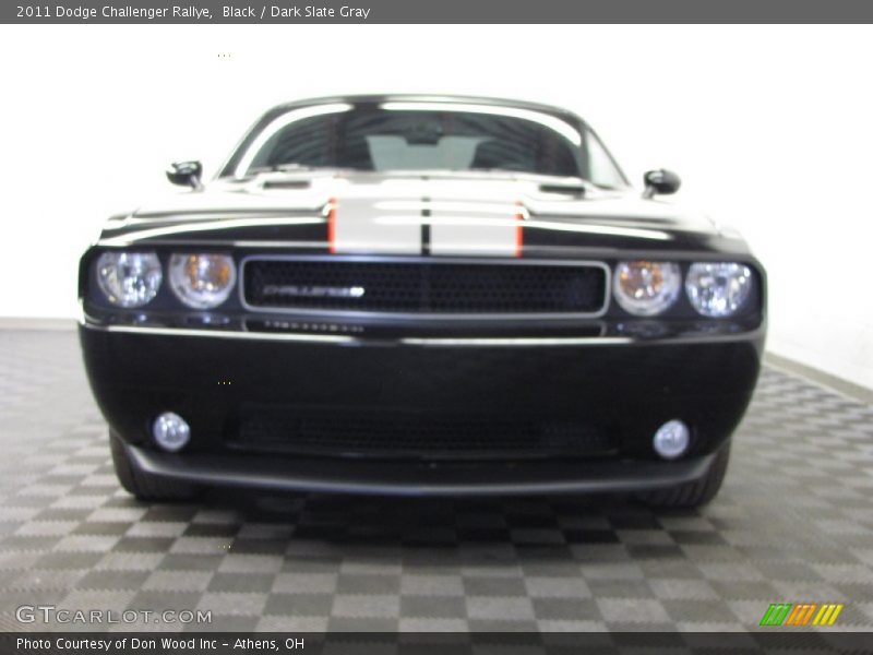 Black / Dark Slate Gray 2011 Dodge Challenger Rallye