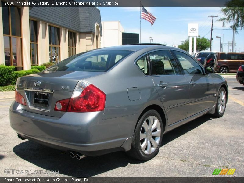 Diamond Graphite Metallic / Graphite 2006 Infiniti M 45 Sedan