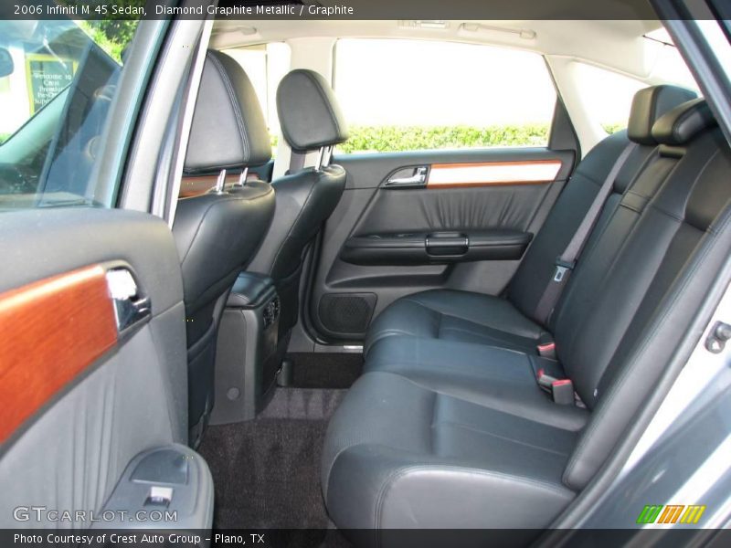 Diamond Graphite Metallic / Graphite 2006 Infiniti M 45 Sedan