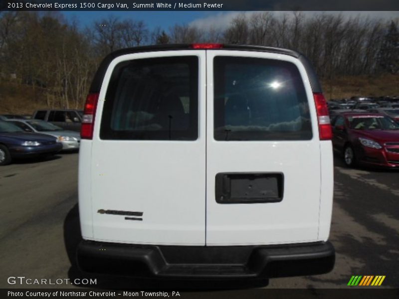 Summit White / Medium Pewter 2013 Chevrolet Express 1500 Cargo Van