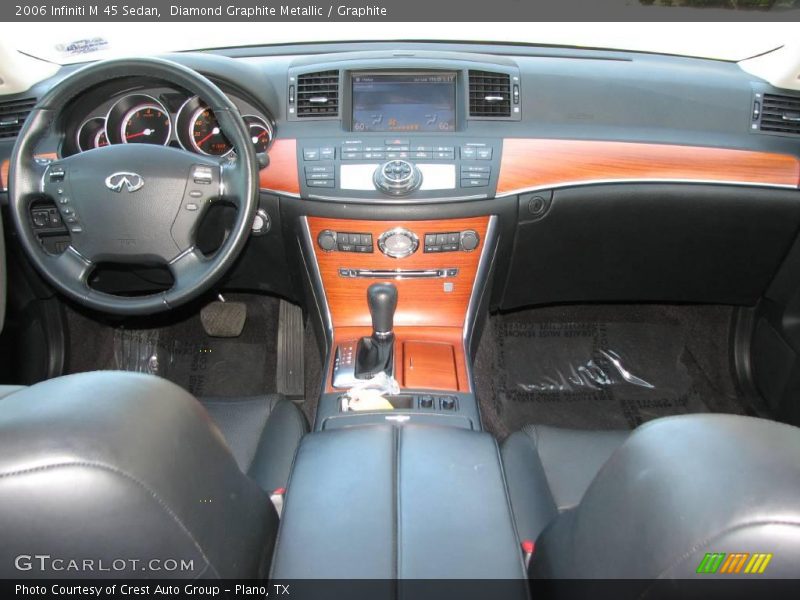 Diamond Graphite Metallic / Graphite 2006 Infiniti M 45 Sedan