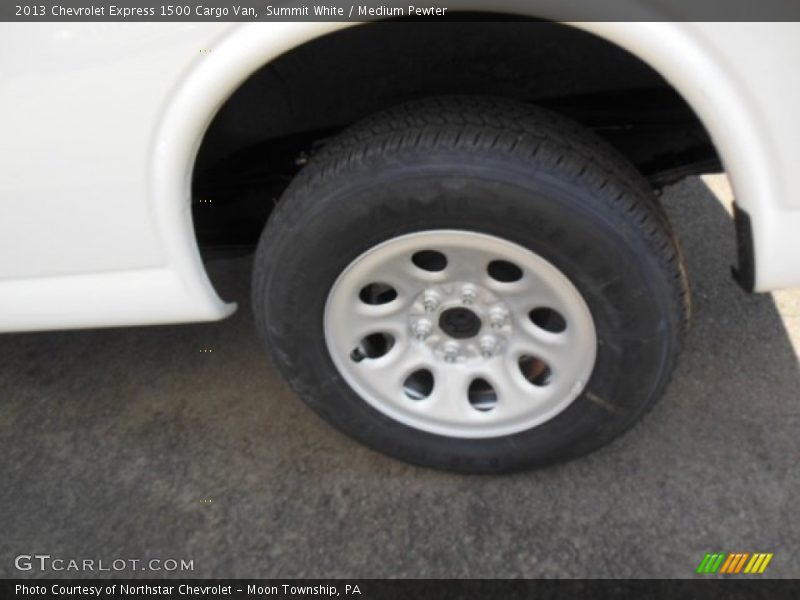 Summit White / Medium Pewter 2013 Chevrolet Express 1500 Cargo Van