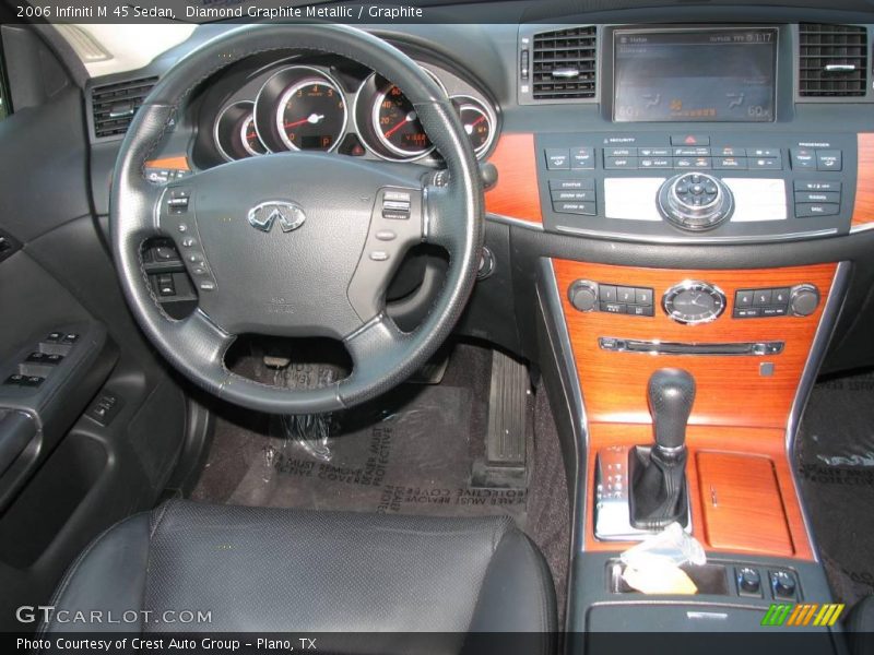 Diamond Graphite Metallic / Graphite 2006 Infiniti M 45 Sedan
