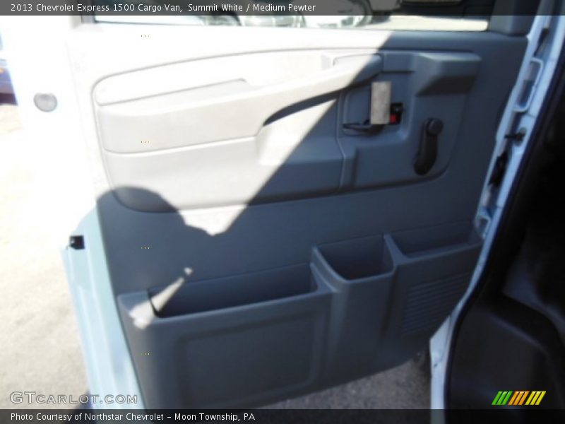 Summit White / Medium Pewter 2013 Chevrolet Express 1500 Cargo Van