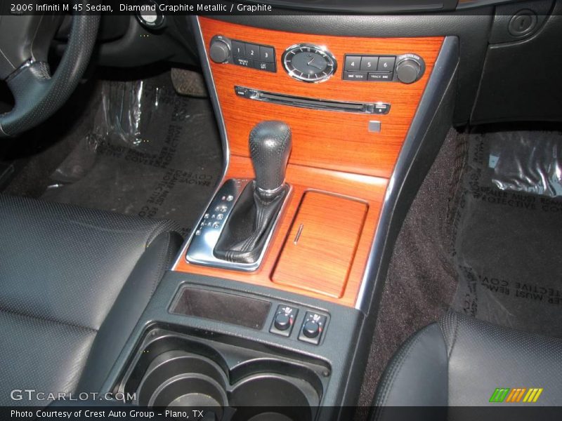Diamond Graphite Metallic / Graphite 2006 Infiniti M 45 Sedan