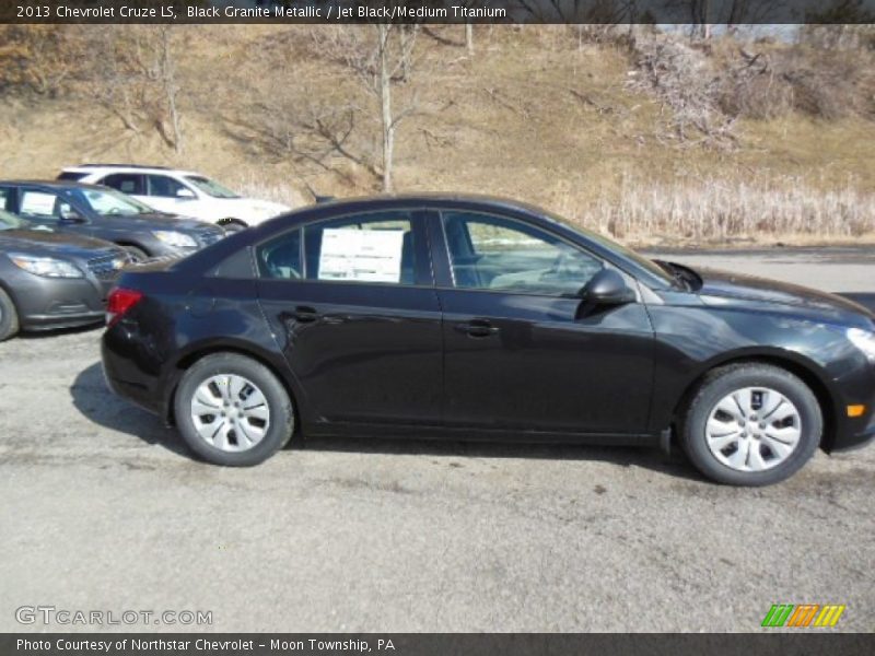 Black Granite Metallic / Jet Black/Medium Titanium 2013 Chevrolet Cruze LS