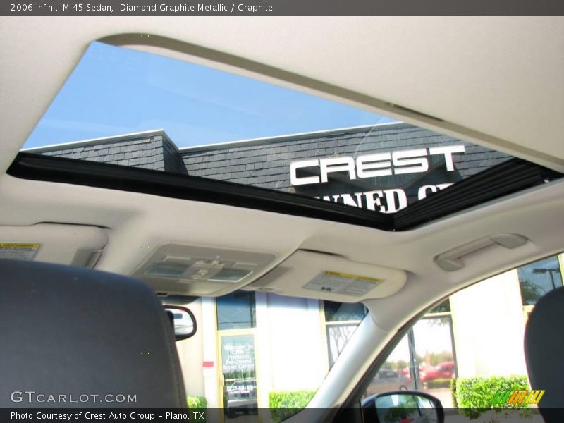 Diamond Graphite Metallic / Graphite 2006 Infiniti M 45 Sedan