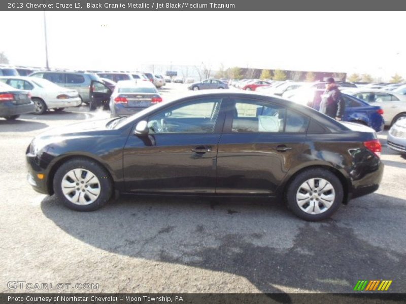 Black Granite Metallic / Jet Black/Medium Titanium 2013 Chevrolet Cruze LS