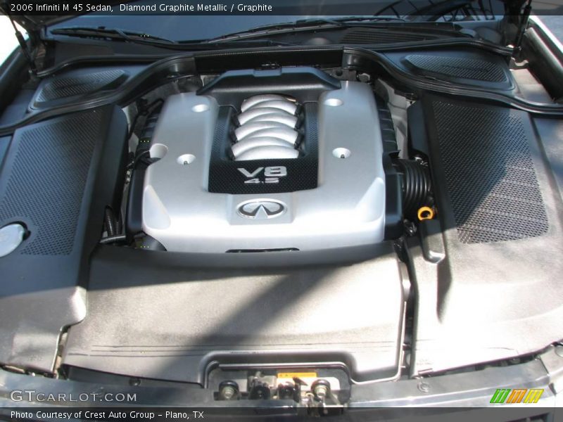 Diamond Graphite Metallic / Graphite 2006 Infiniti M 45 Sedan