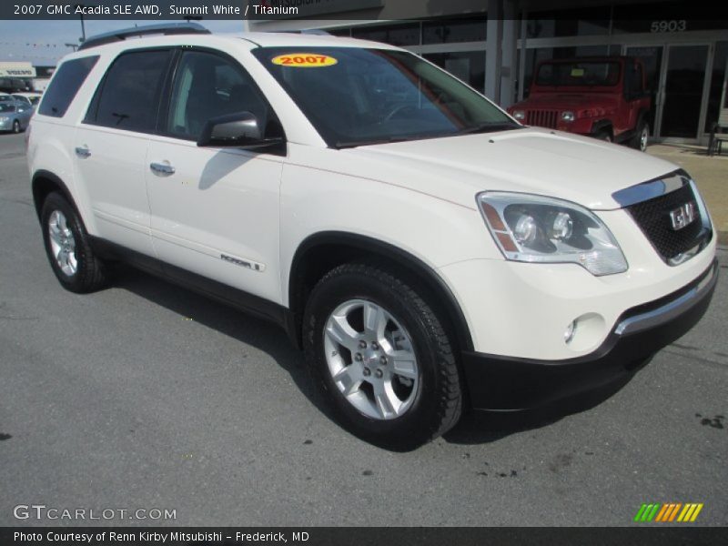 Front 3/4 View of 2007 Acadia SLE AWD
