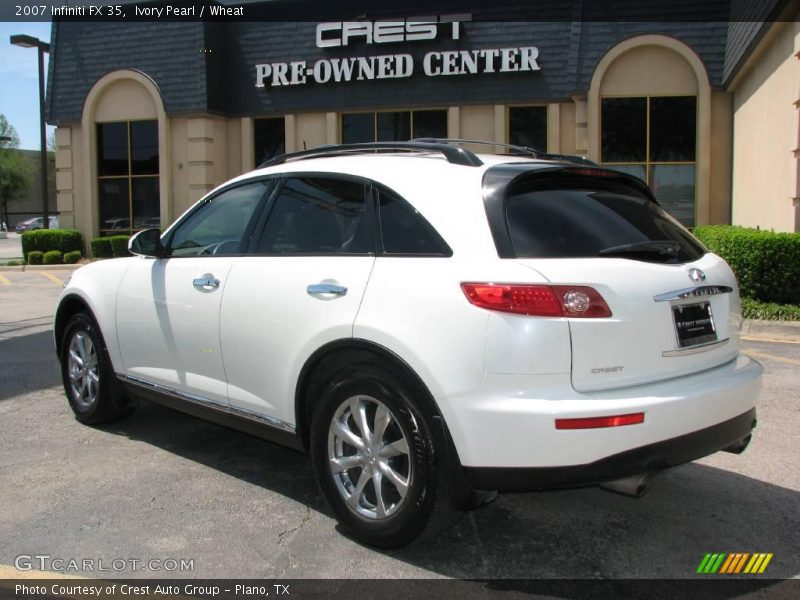 Ivory Pearl / Wheat 2007 Infiniti FX 35