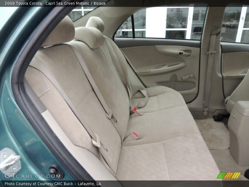 Capri Sea Green Metallic / Bisque 2009 Toyota Corolla