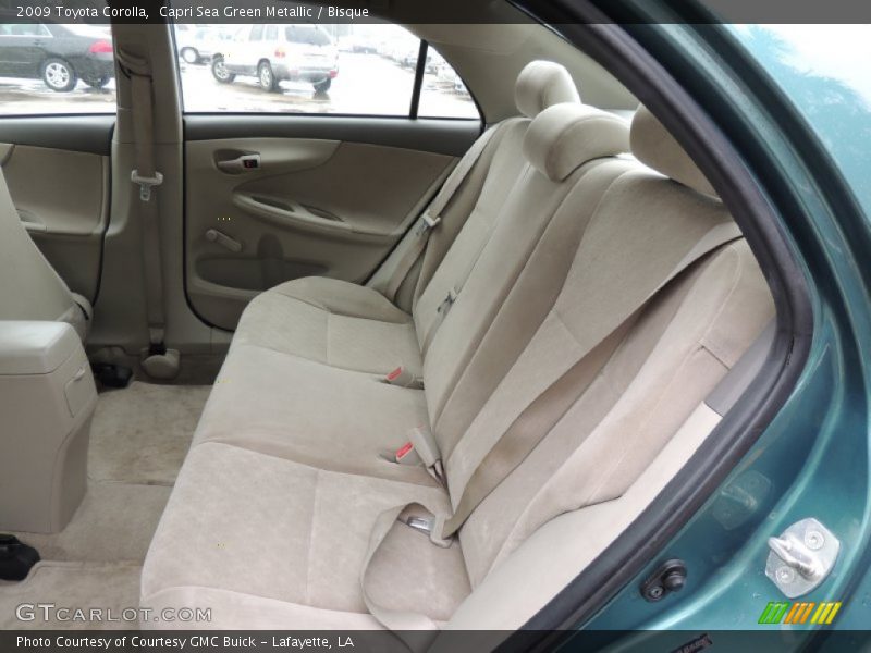 Capri Sea Green Metallic / Bisque 2009 Toyota Corolla