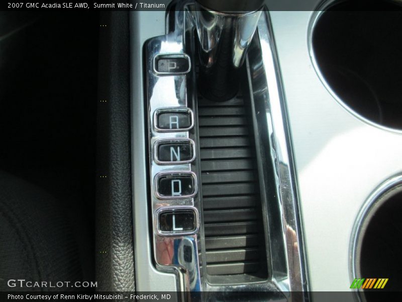  2007 Acadia SLE AWD 6 Speed Automatic Shifter
