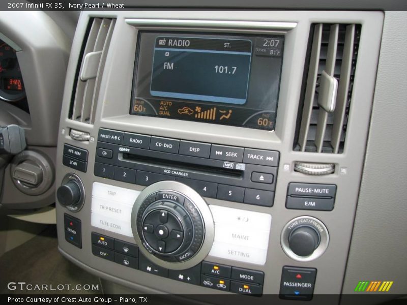 Ivory Pearl / Wheat 2007 Infiniti FX 35