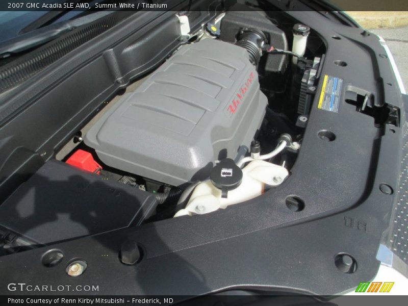  2007 Acadia SLE AWD Engine - 3.6 Liter DOHC 24-Valve VVT V6