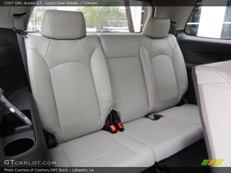 Liquid Silver Metallic / Titanium 2007 GMC Acadia SLT