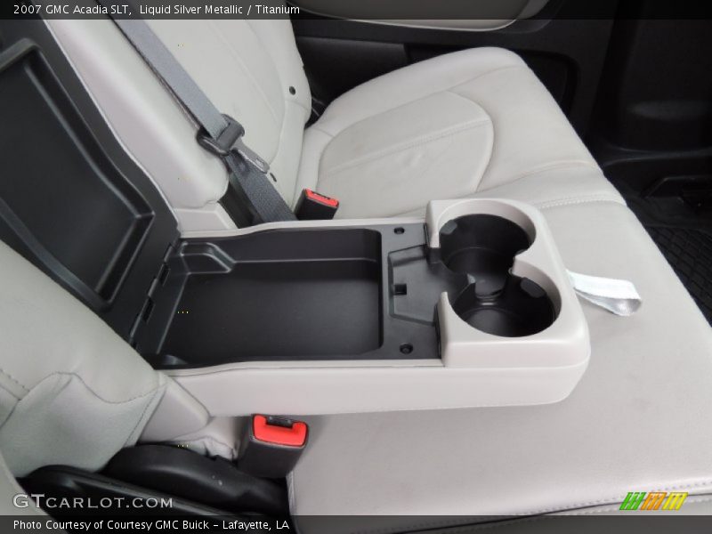 Liquid Silver Metallic / Titanium 2007 GMC Acadia SLT