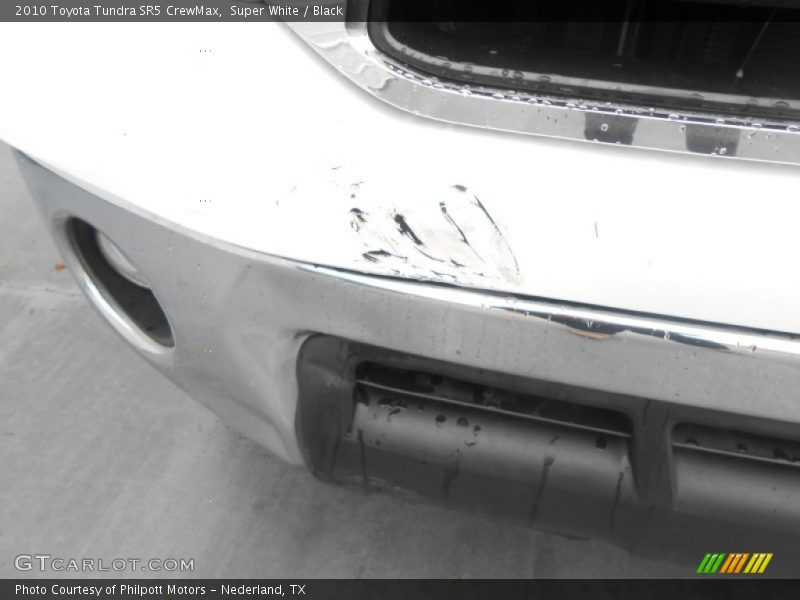 Super White / Black 2010 Toyota Tundra SR5 CrewMax