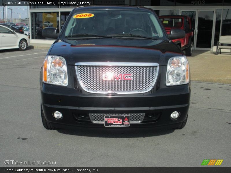 Onyx Black / Ebony 2009 GMC Yukon Denali AWD