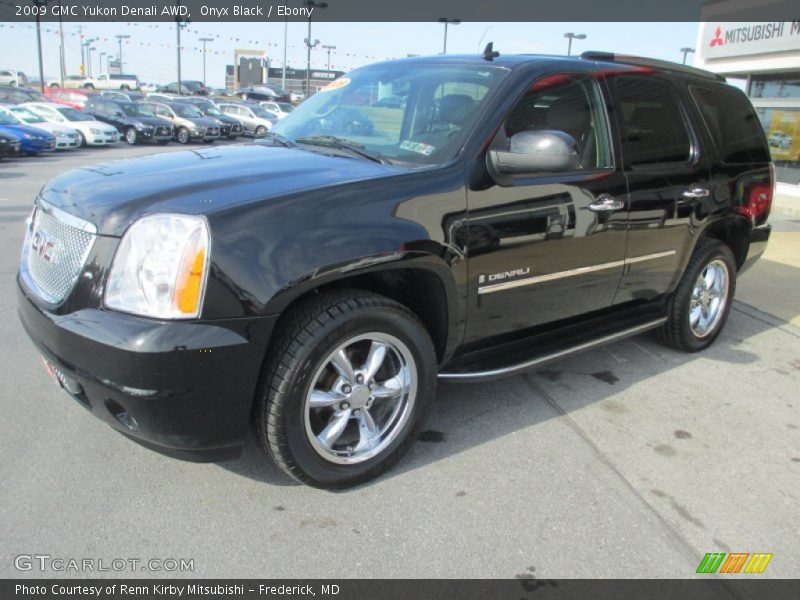 Onyx Black / Ebony 2009 GMC Yukon Denali AWD